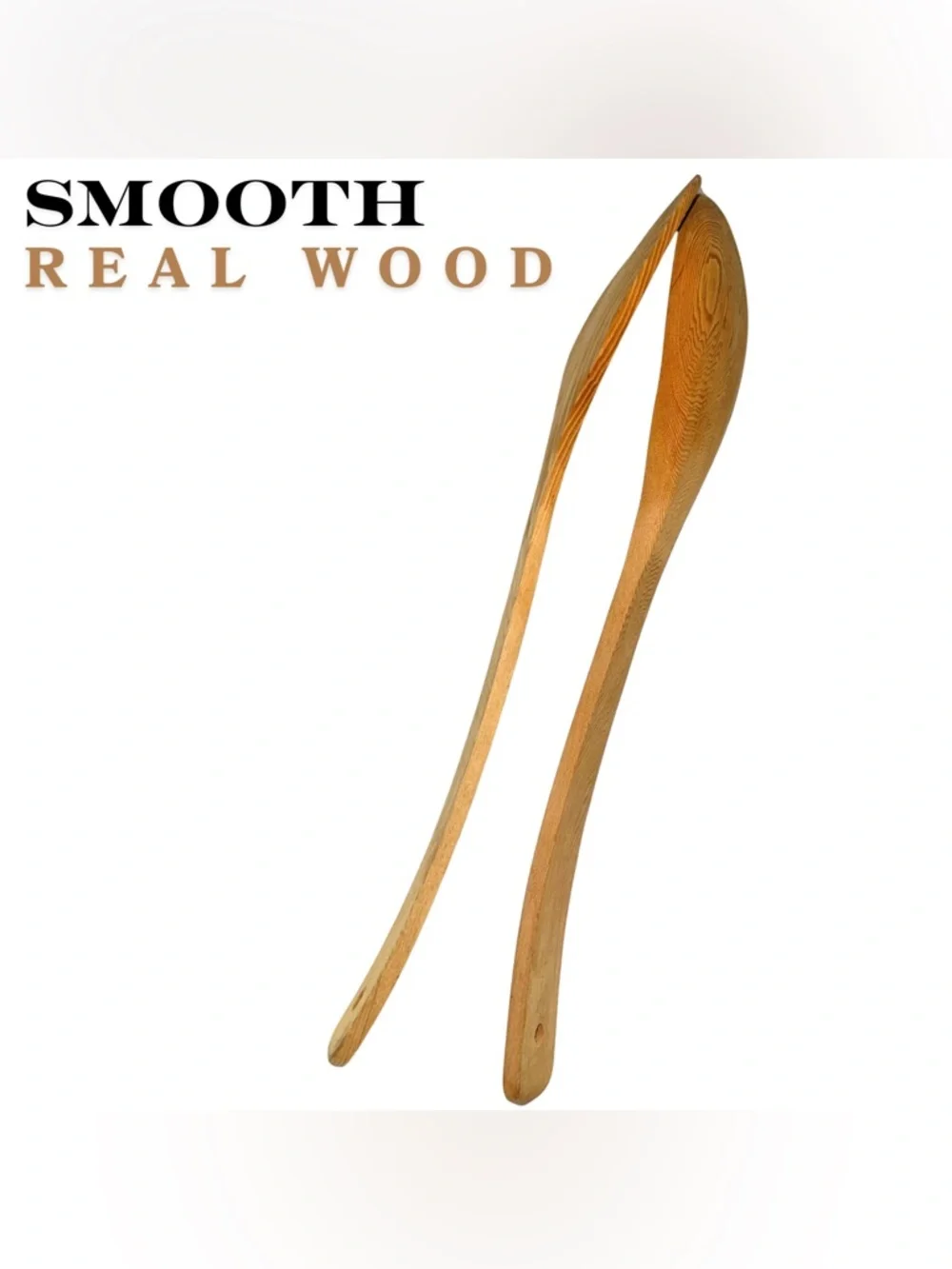 MAXIM Wooden Kitchen Utensils Set Spoon & Spatula‎ Real Wood Heat Resistant